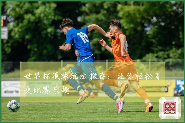 世界杯滚球玩法推荐，让你轻松享受比赛乐趣