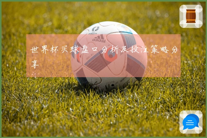 世界杯买球盘口分析及投注策略分享